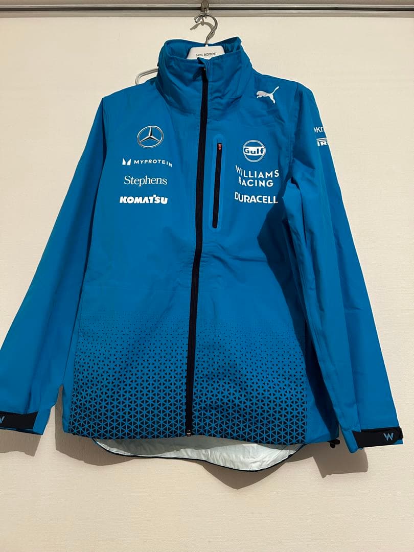 PUMA ウィリアムズレーシングジャケット 青 Lサイズ　F1