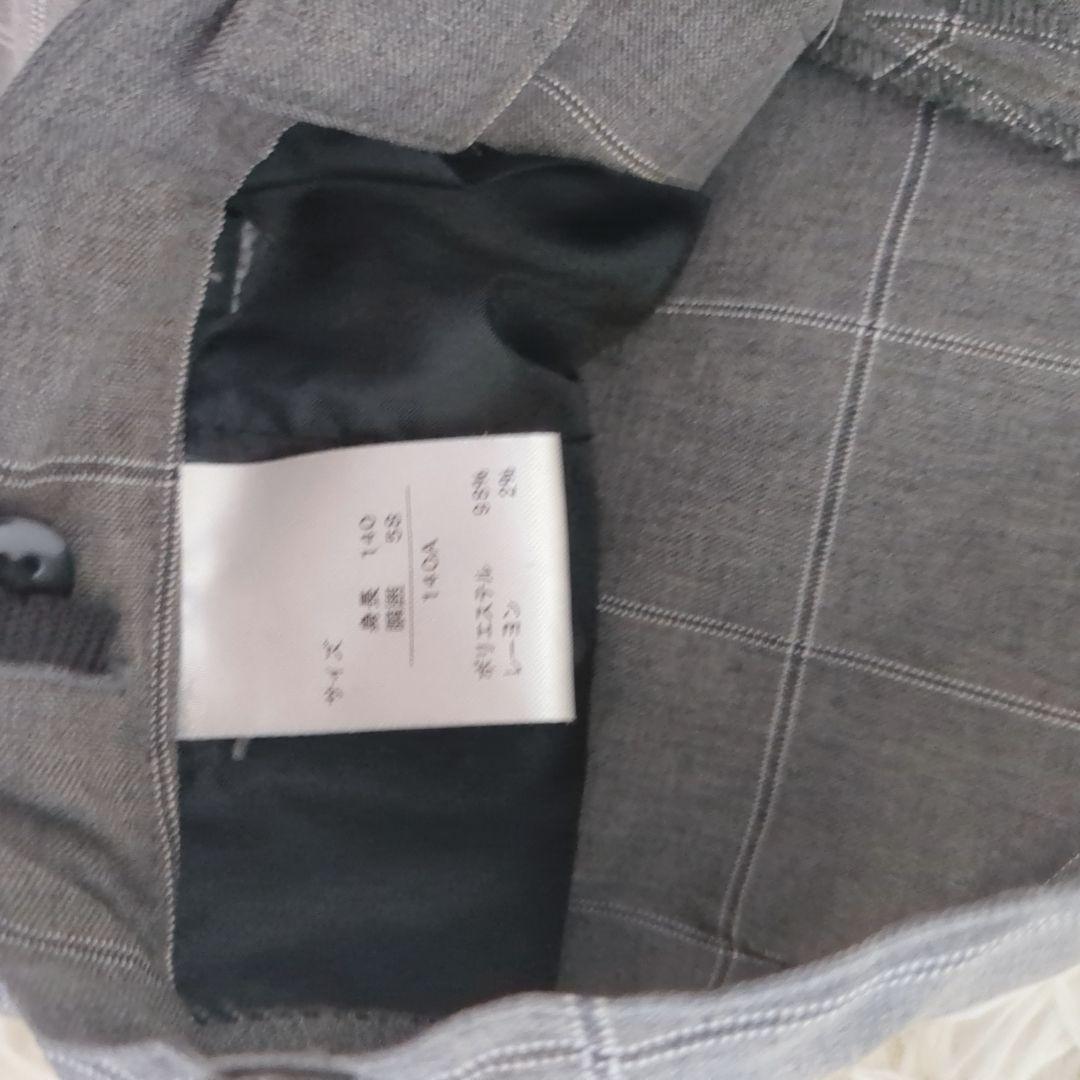 極美品　ワンダーファクトリー　男子　フォーマルスーツ　6点セット　グレー