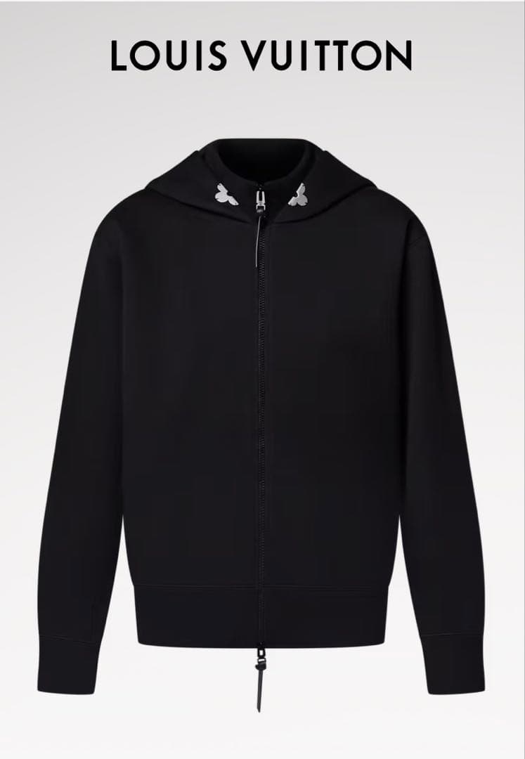 山*梨様 ルイヴィトンモノグラムアクセントフーディ378,400円現行品新品