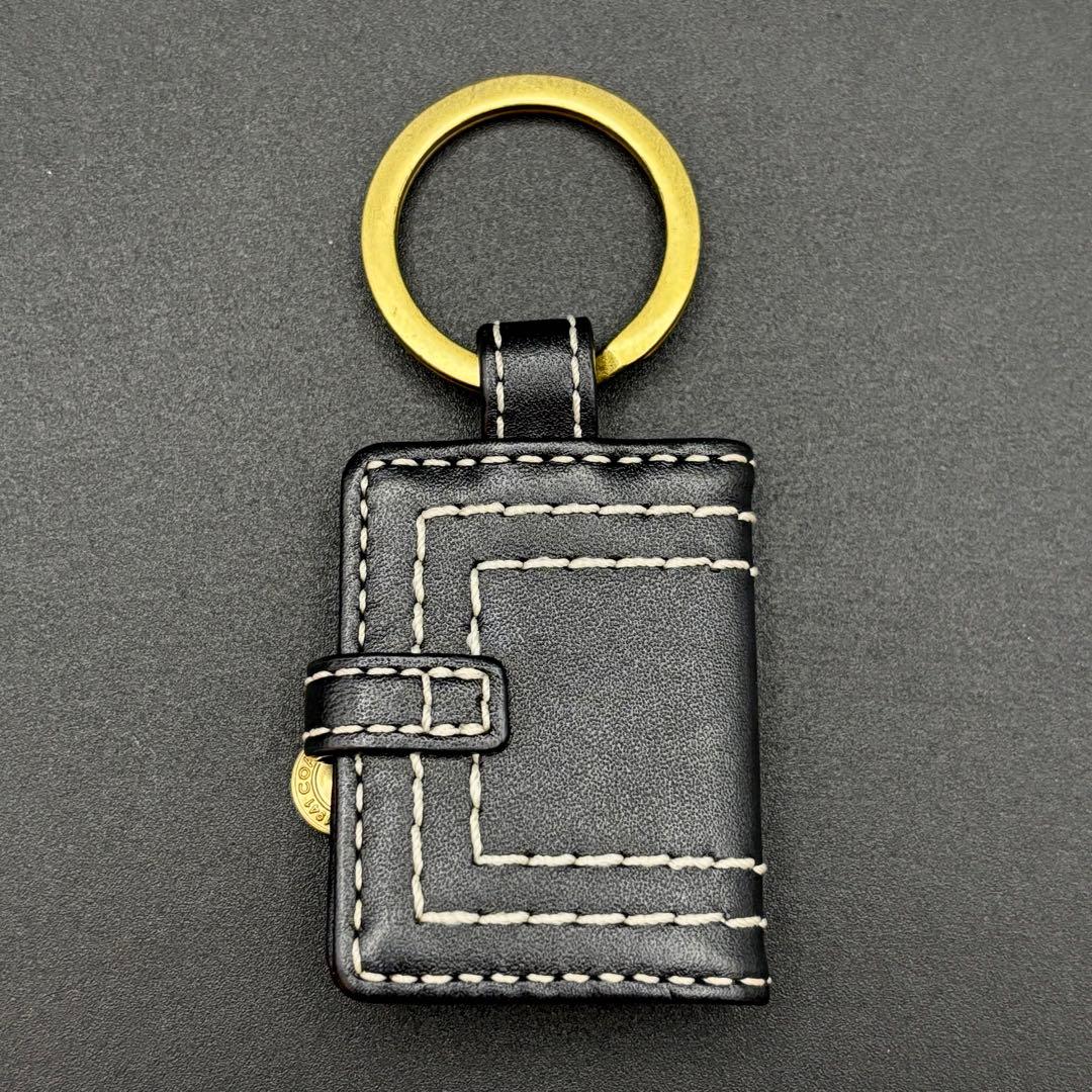 極美品✨COACH Picture Frame Charm Leather