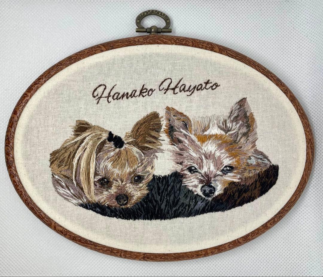 ちゃちゃ様 うちの子刺繍