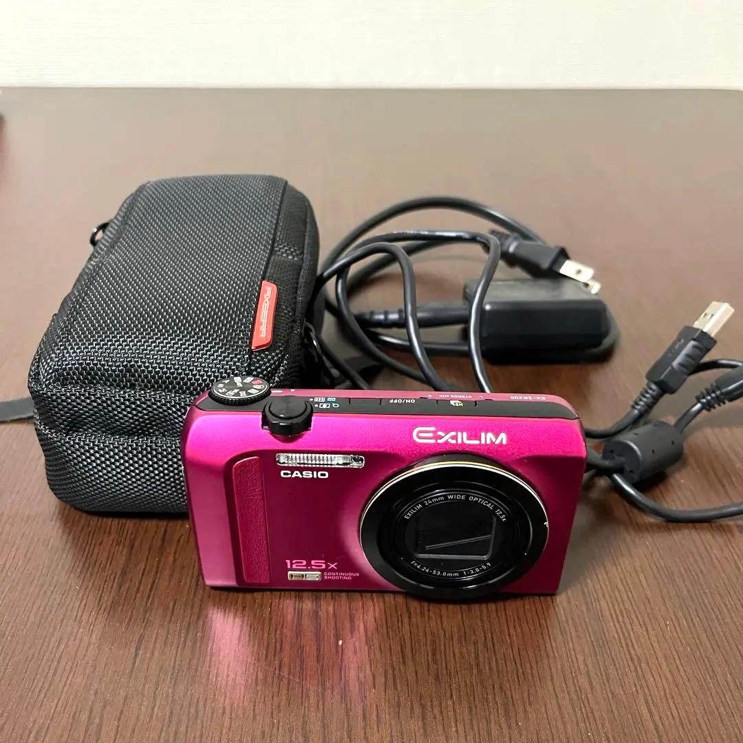 最終値下‼️CASIO EXILIMEX-ZR200 デジカメ　コンデジ✨お買い得