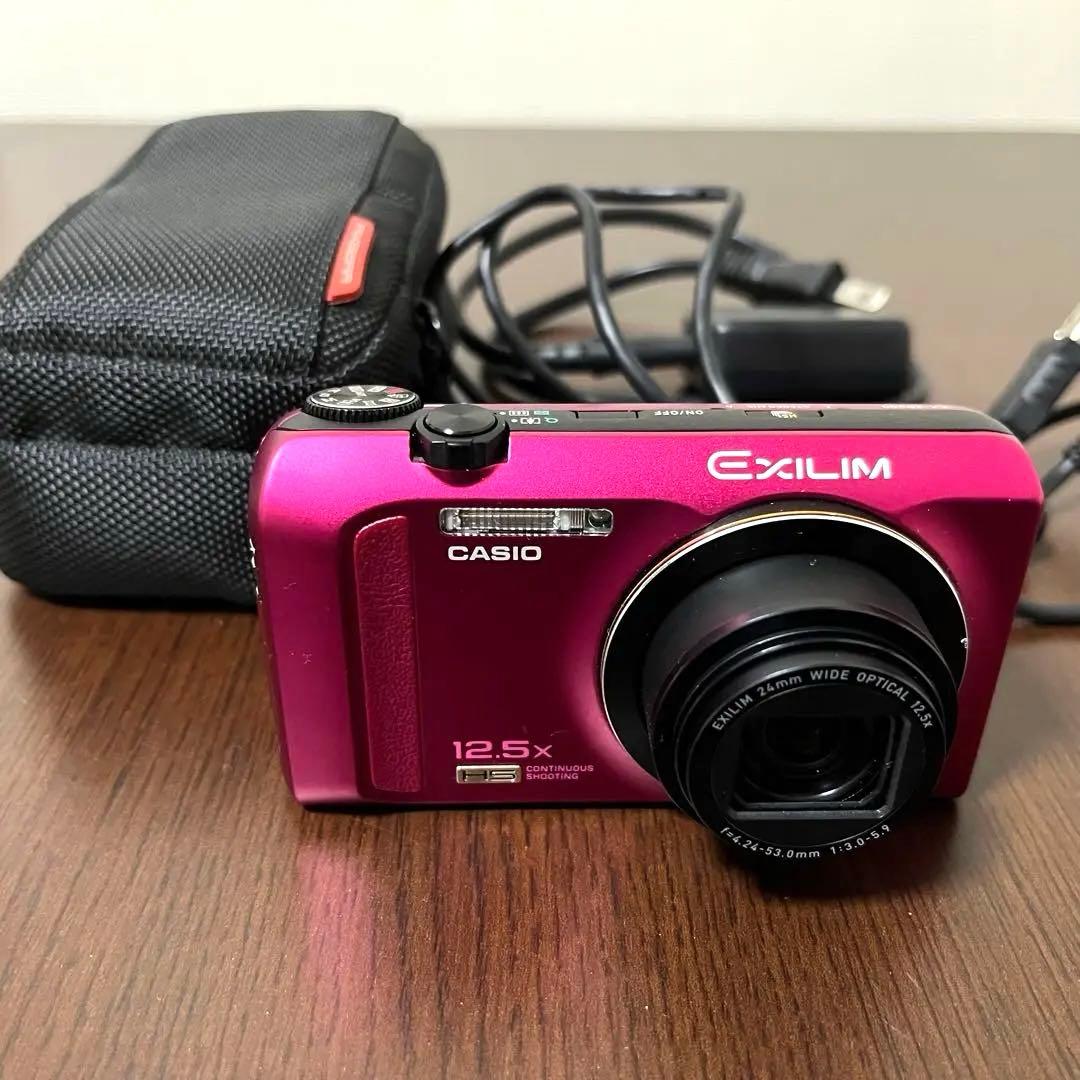 最終値下‼️CASIO EXILIMEX-ZR200 デジカメ　コンデジ✨お買い得