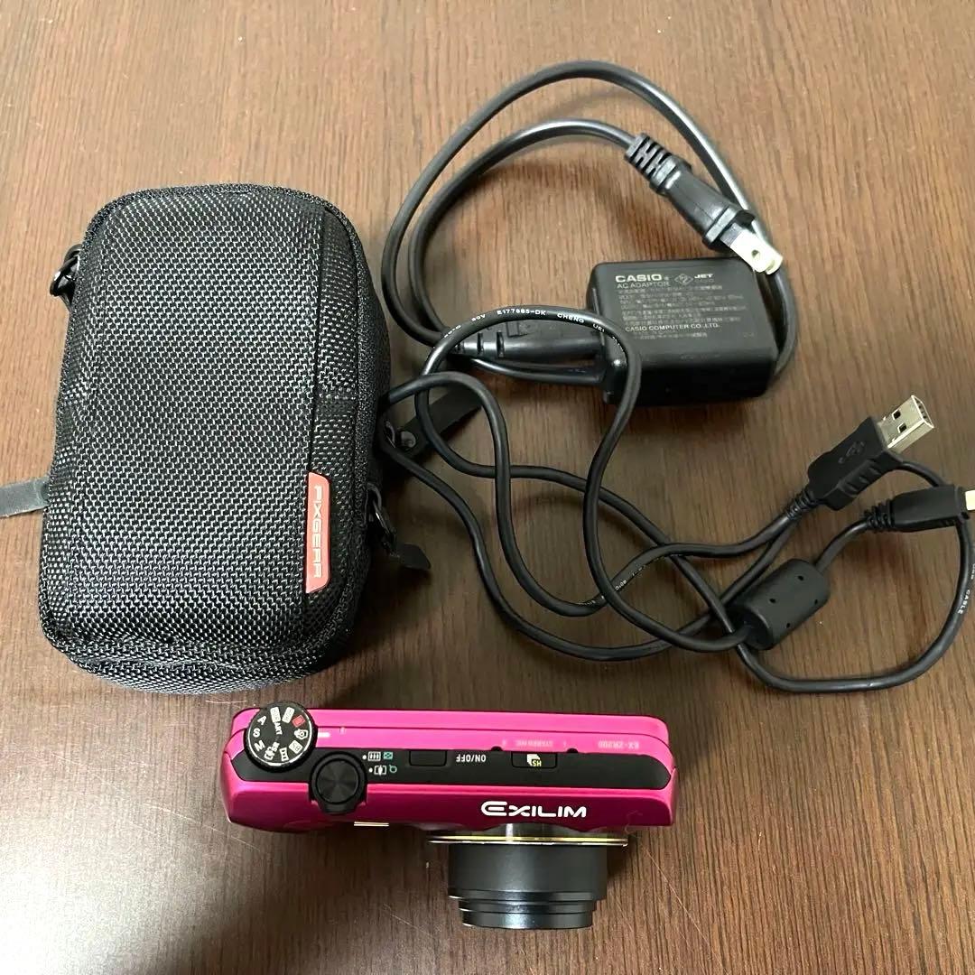 最終値下‼️CASIO EXILIMEX-ZR200 デジカメ　コンデジ✨お買い得