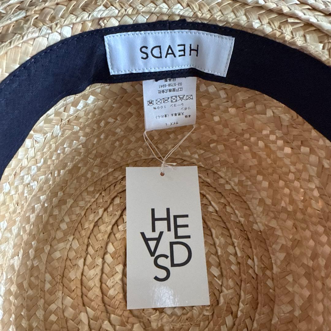 試着のみ HEADS ヘッズ　ハット 渡辺俊美　AUDREY オードリー　HAT
