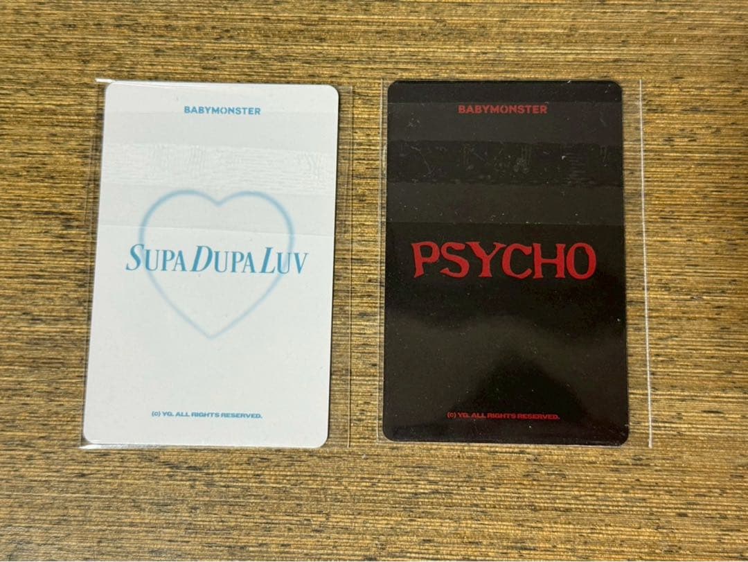 BABYMONSTERアヒョンSDL台湾ポップアップ 購入限定トレカPSYCHO