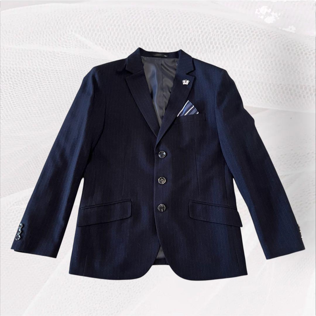 ✨セール✨ヒロミチナカノ 男の子スーツ165 卒業式 入学式 セットアップ 6点
