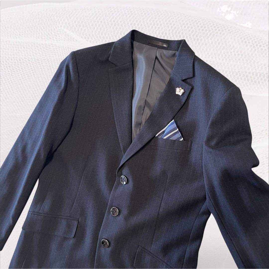 ✨セール✨ヒロミチナカノ 男の子スーツ165 卒業式 入学式 セットアップ 6点