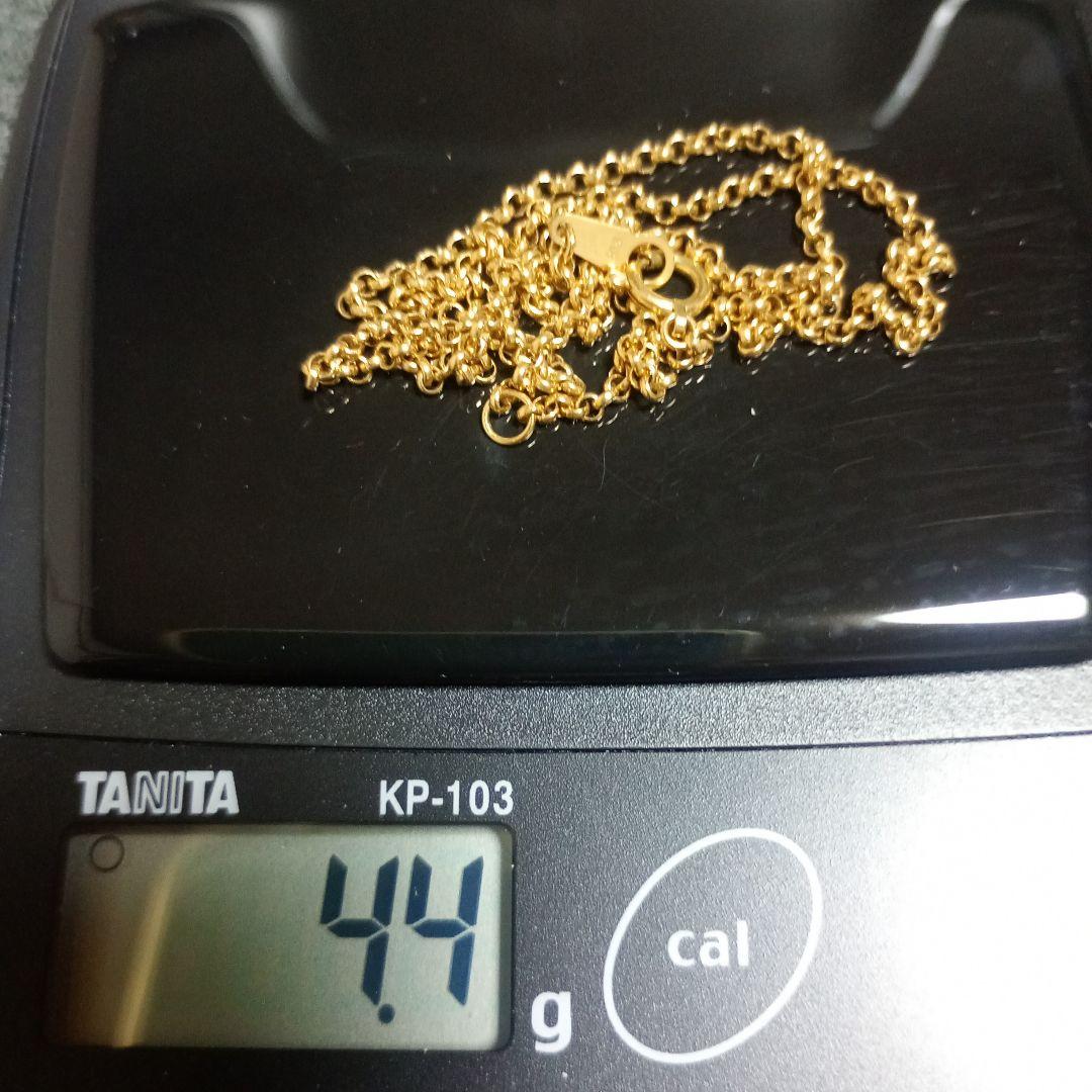 ダンボ❤️金高騰中✨K18刻印あり✨ゴールドネックレス 本物 金 金資産