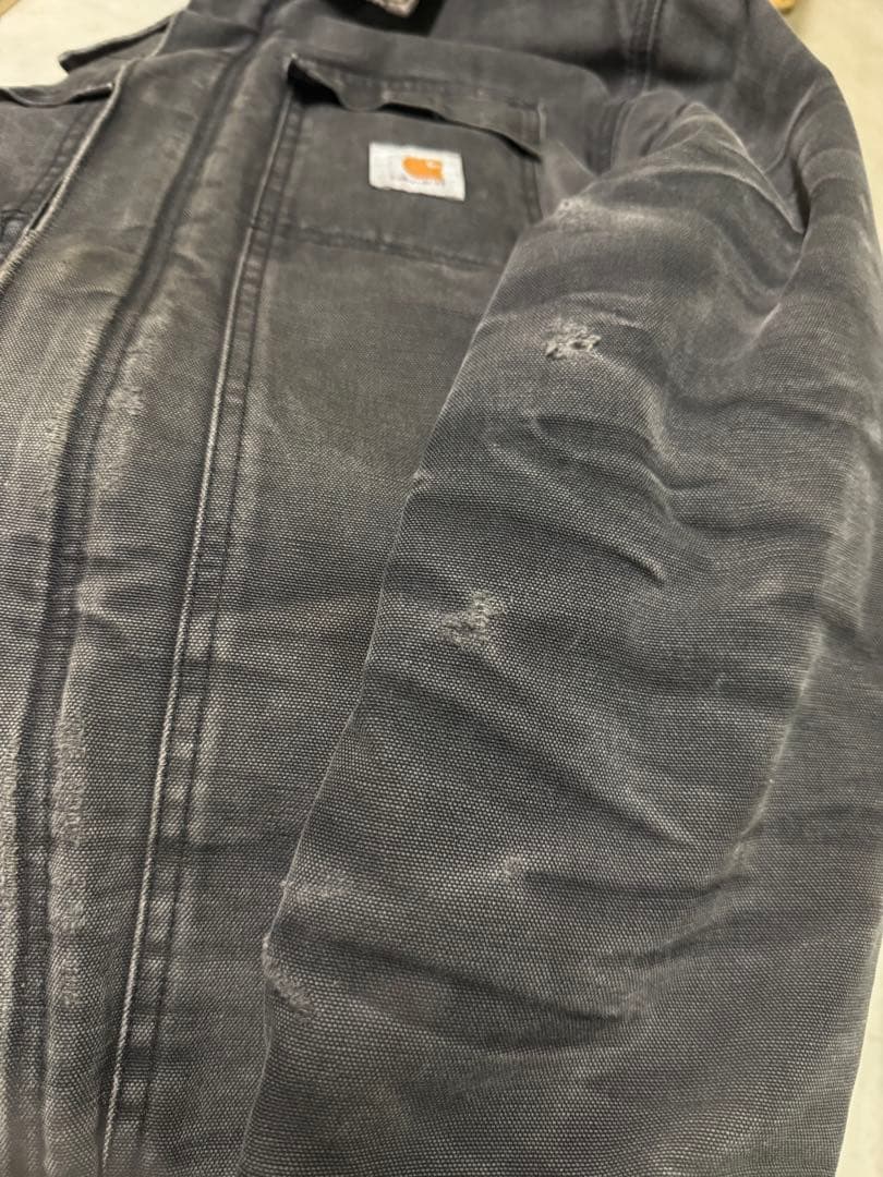 Carhartt カーハート トラディショナル ジャケット　黒 鬼フェード