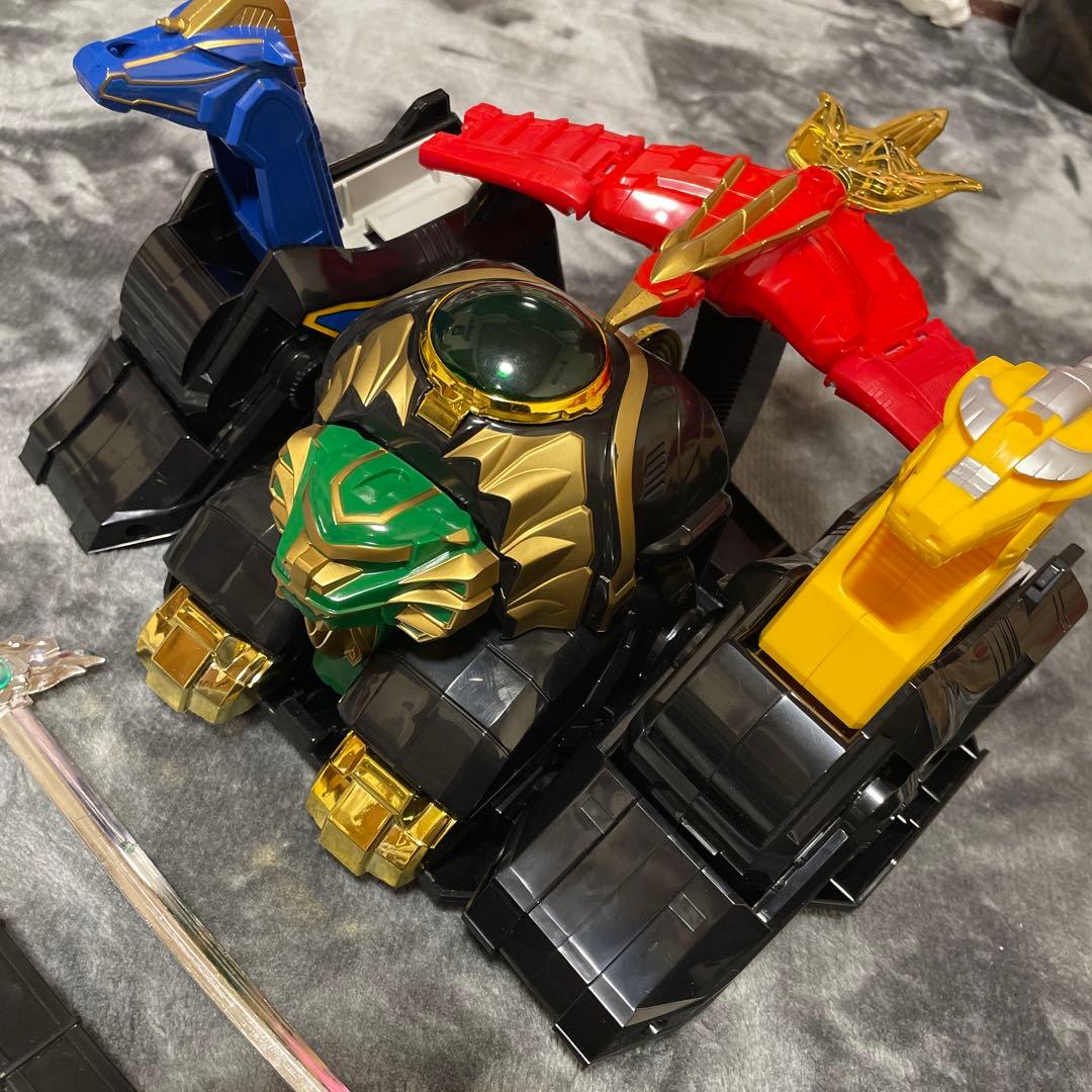 五星戦隊ダイレンジャー　五星合体　DX 大連王　　　DX天空気殿