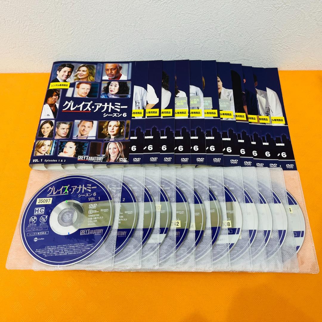『グレイズアナトミー』シーズン1～16 計180巻セット レンタル使用済DVD