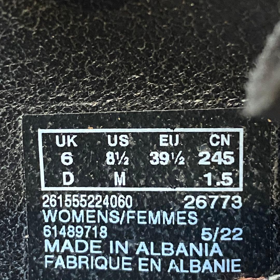 クラークス Clarks ワラビー【24.5】ブラック スエード