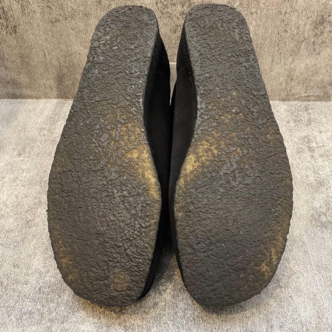 クラークス Clarks ワラビー【24.5】ブラック スエード