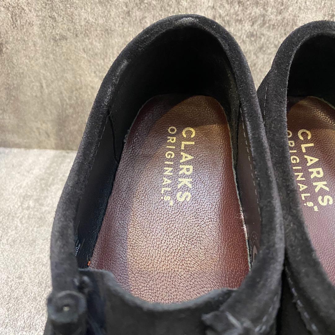 クラークス Clarks ワラビー【24.5】ブラック スエード