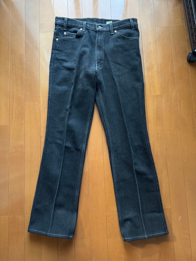 Levi’s リーバイス　517 スタプレ　ストレッチ　先染め　ブラック