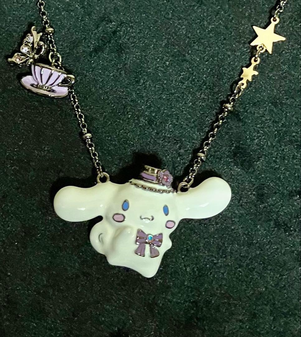 ANNA SUI ネックレス　シナモン　シナモロール　コラボ　未使用　レア