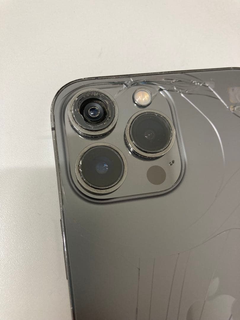 iPhone 13 pro max 128GB グラファイト　ジャンク　N239