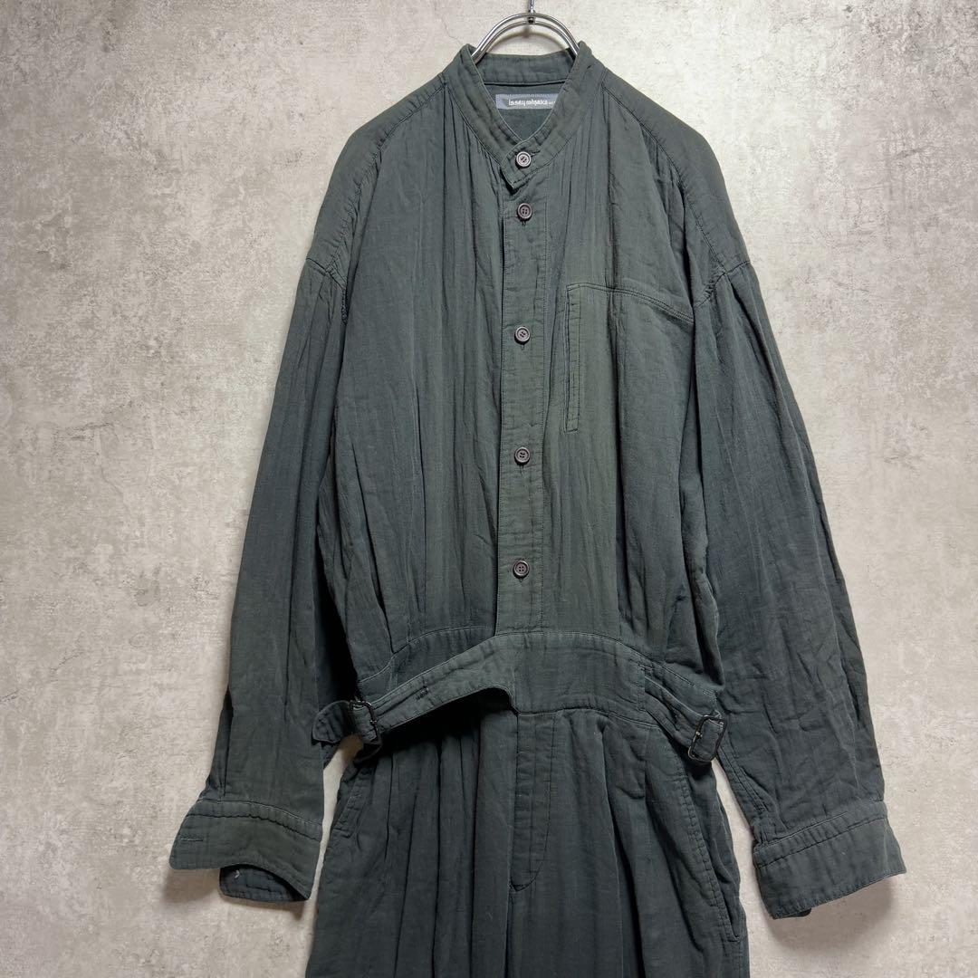 80s ISSEY MIYAKE イッセイミヤケ　筆タグ ジャンプスーツ 希少