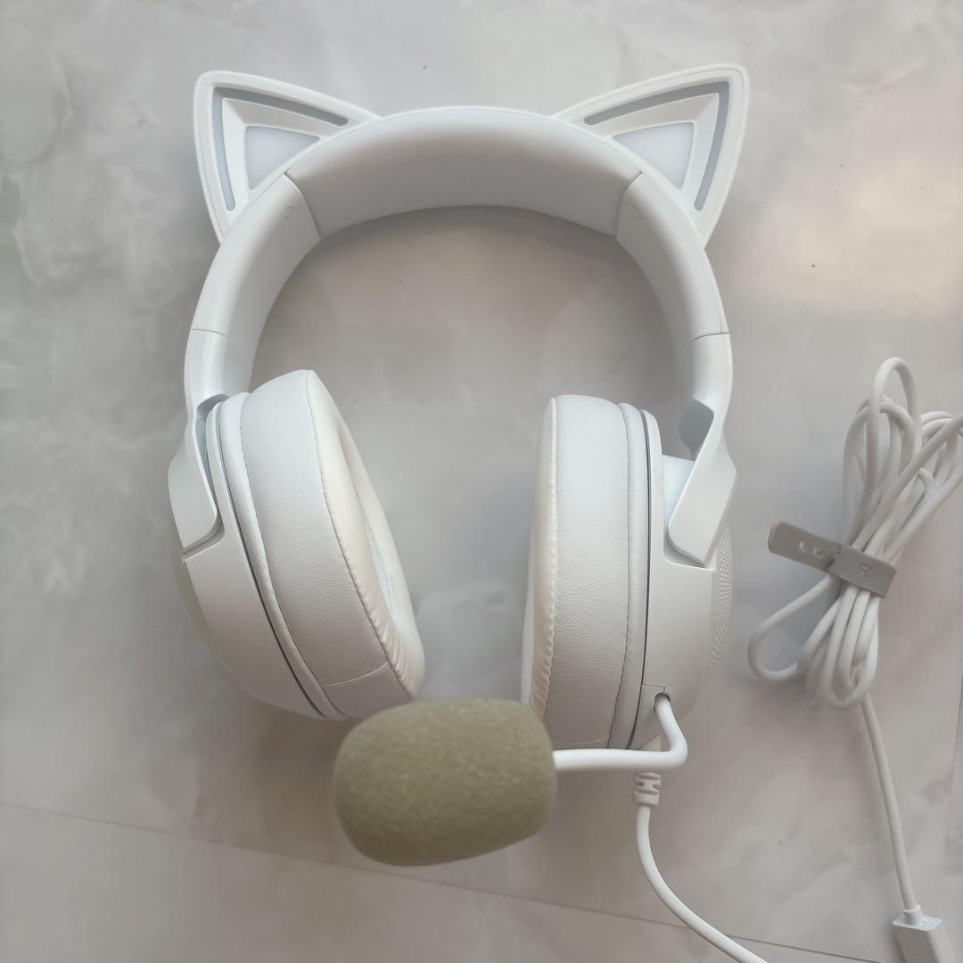 Razer レイザー Kraken Kitty V2 White