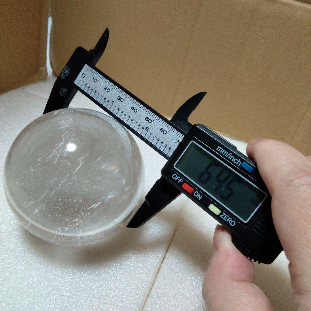 クリスタルクォーツスフィア2個セット売り　水晶丸玉　天然石