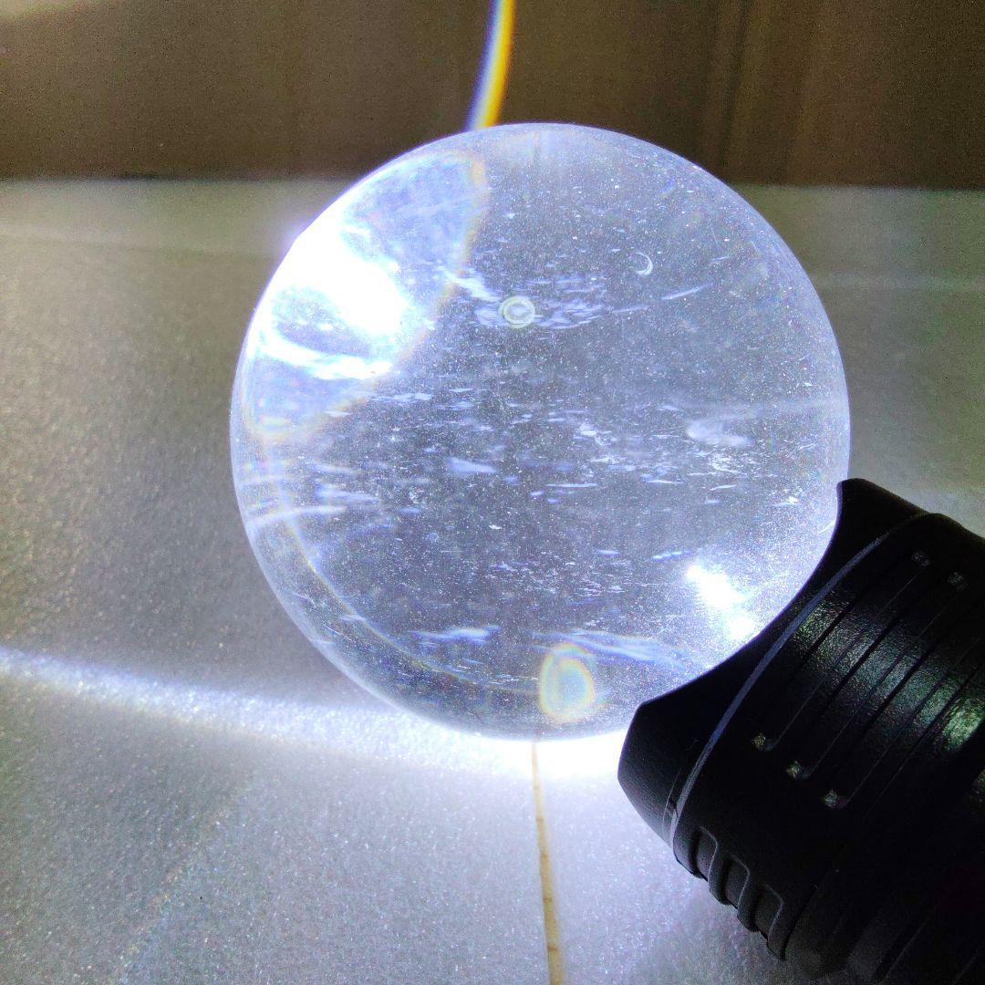 クリスタルクォーツスフィア2個セット売り　水晶丸玉　天然石