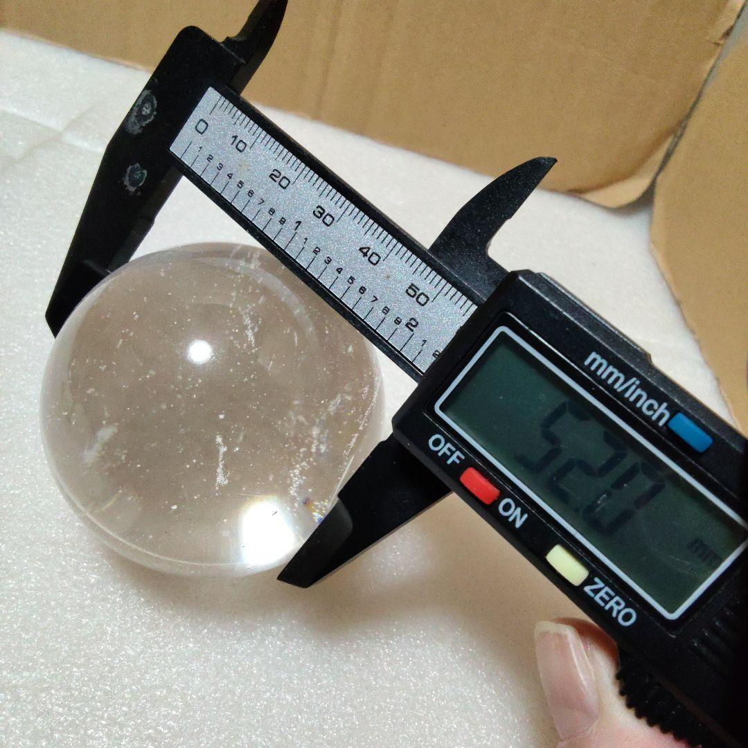 クリスタルクォーツスフィア2個セット売り　水晶丸玉　天然石