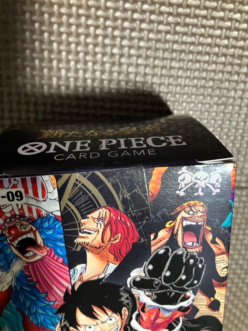 ワンピース新たなる皇帝 4BOXメモリアルコレクション1boxテープ付き 未開封