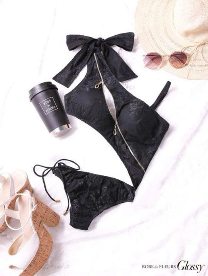 ローブドフルール 水着 Freeサイズ ☆最安値☆