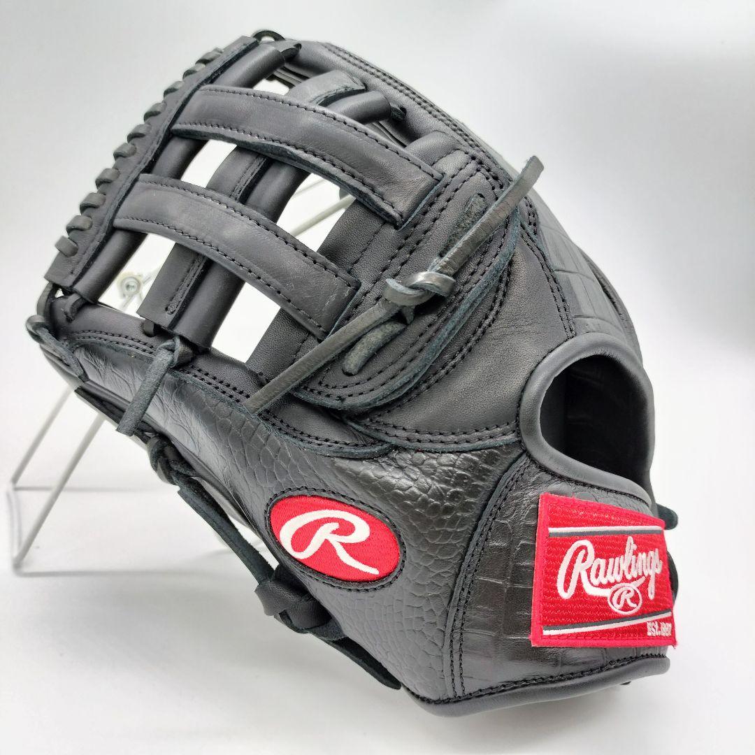新品未使用品！Rawlings 軟式グローブ 左投げ用(RH)　ブラック