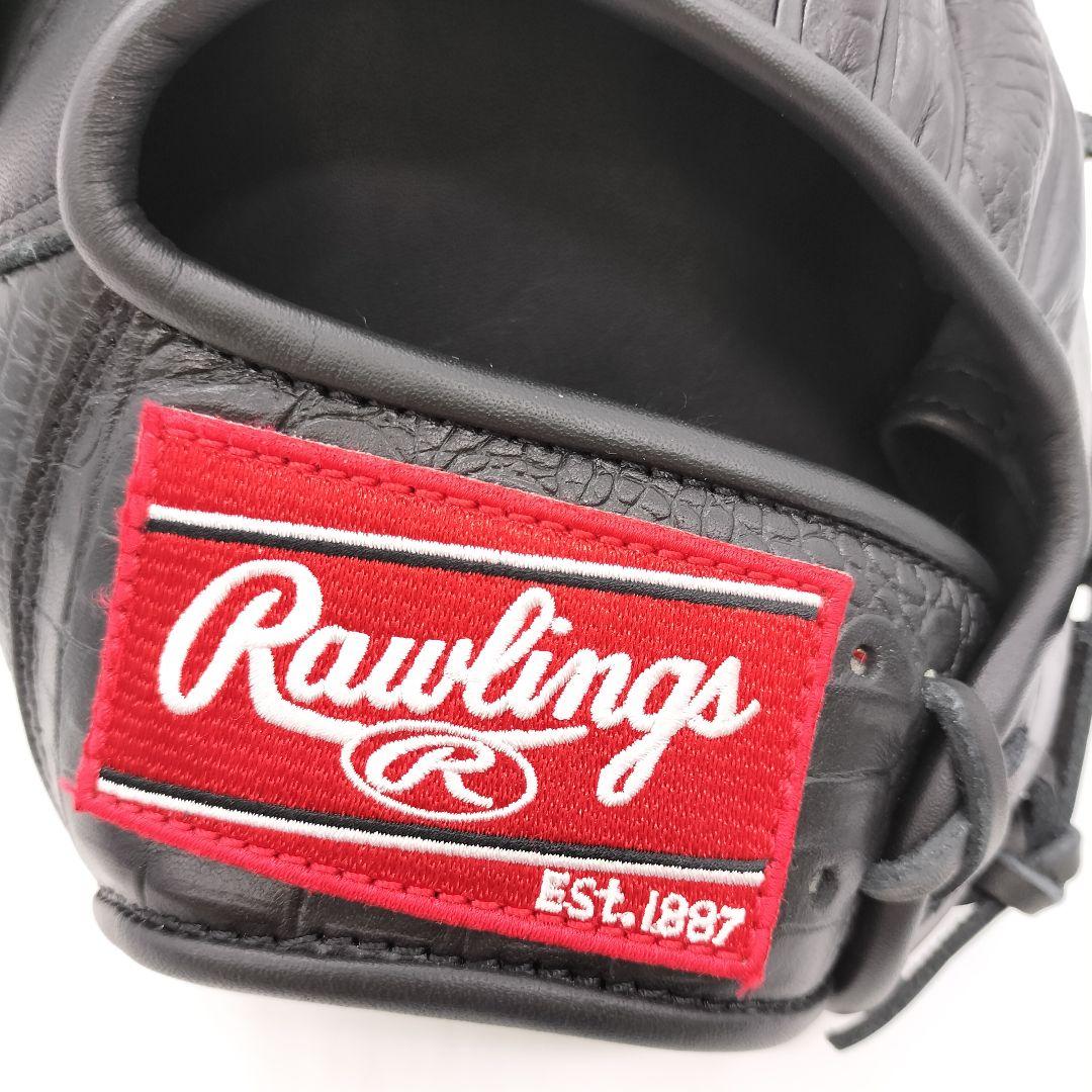 新品未使用品！Rawlings 軟式グローブ 左投げ用(RH)　ブラック