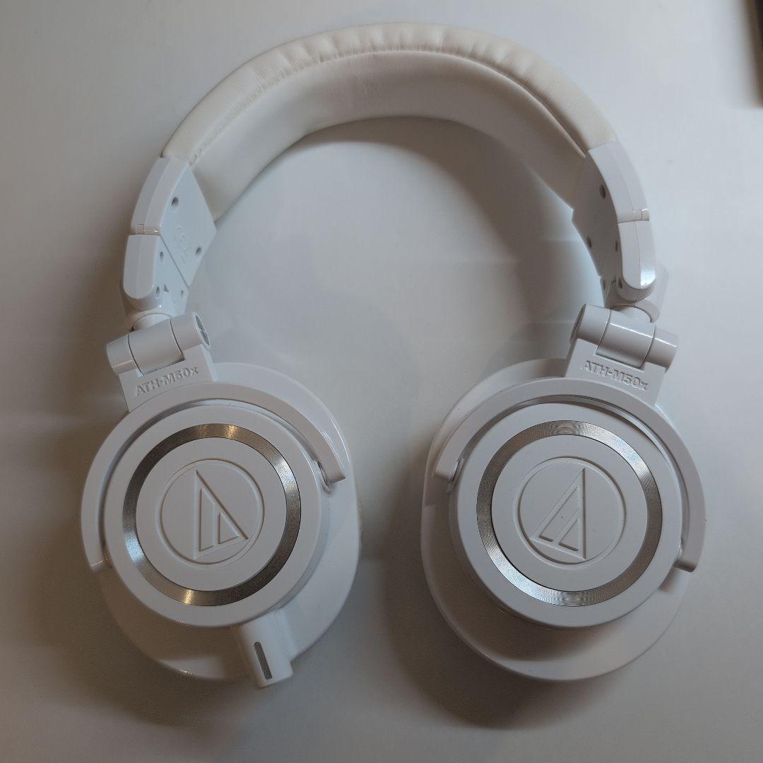 Audio-Technica ATH-M50x ホワイト 本体オーディオテクニカ