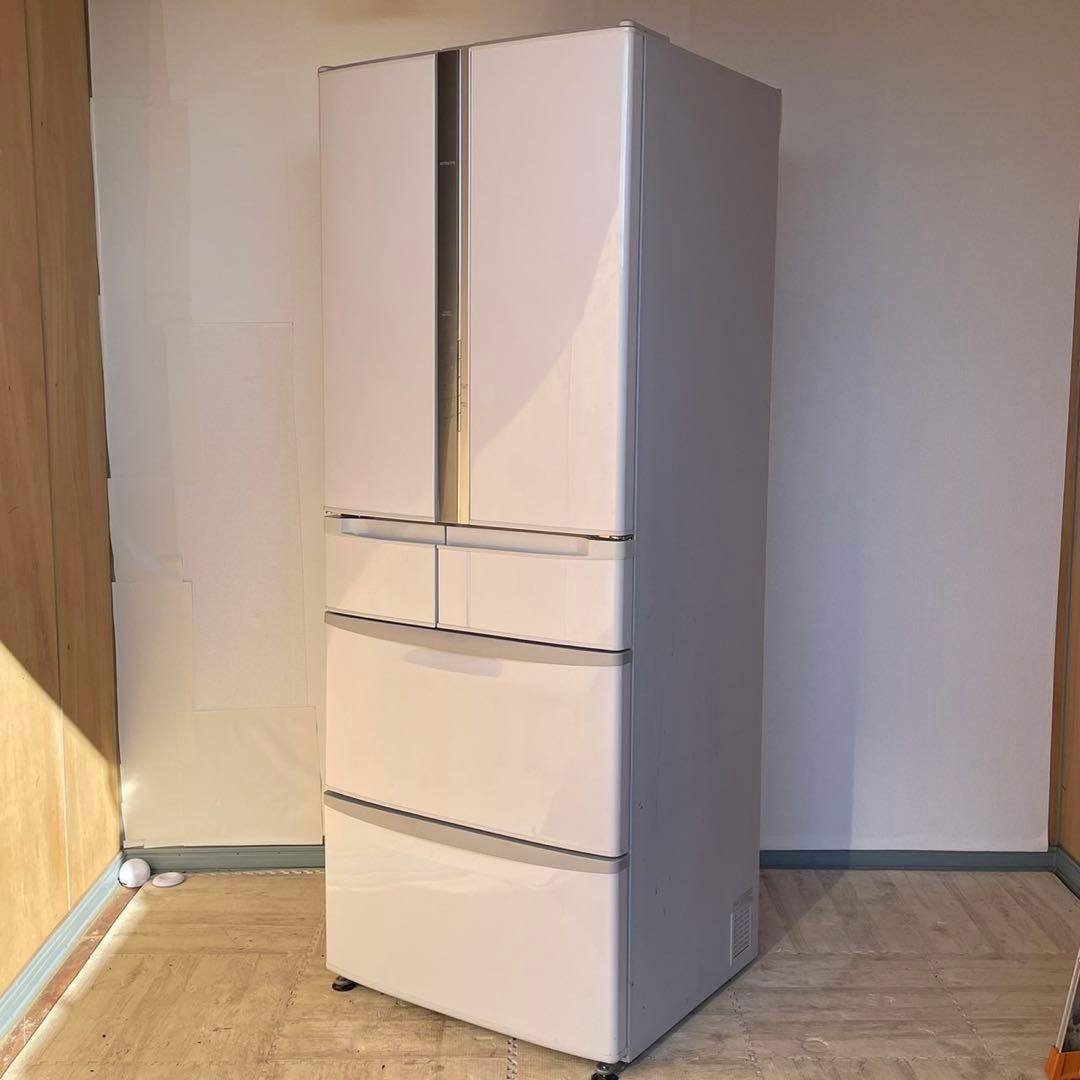 送料設置無料　訳あり大特価品　6ドア冷蔵庫　真空チルド　自動製氷機付