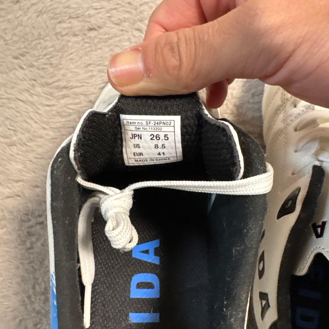 SFIDA ホワイト スパイクシューズ AG