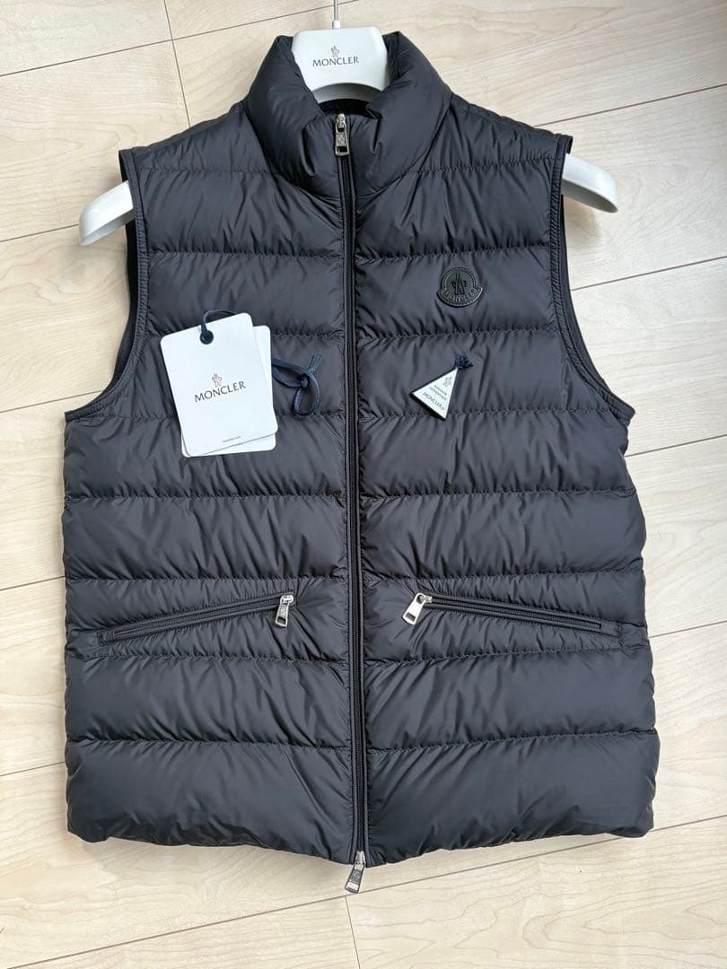 【未使用級】モンクレール　ダウンベスト　TREOMPAN　サイズ1