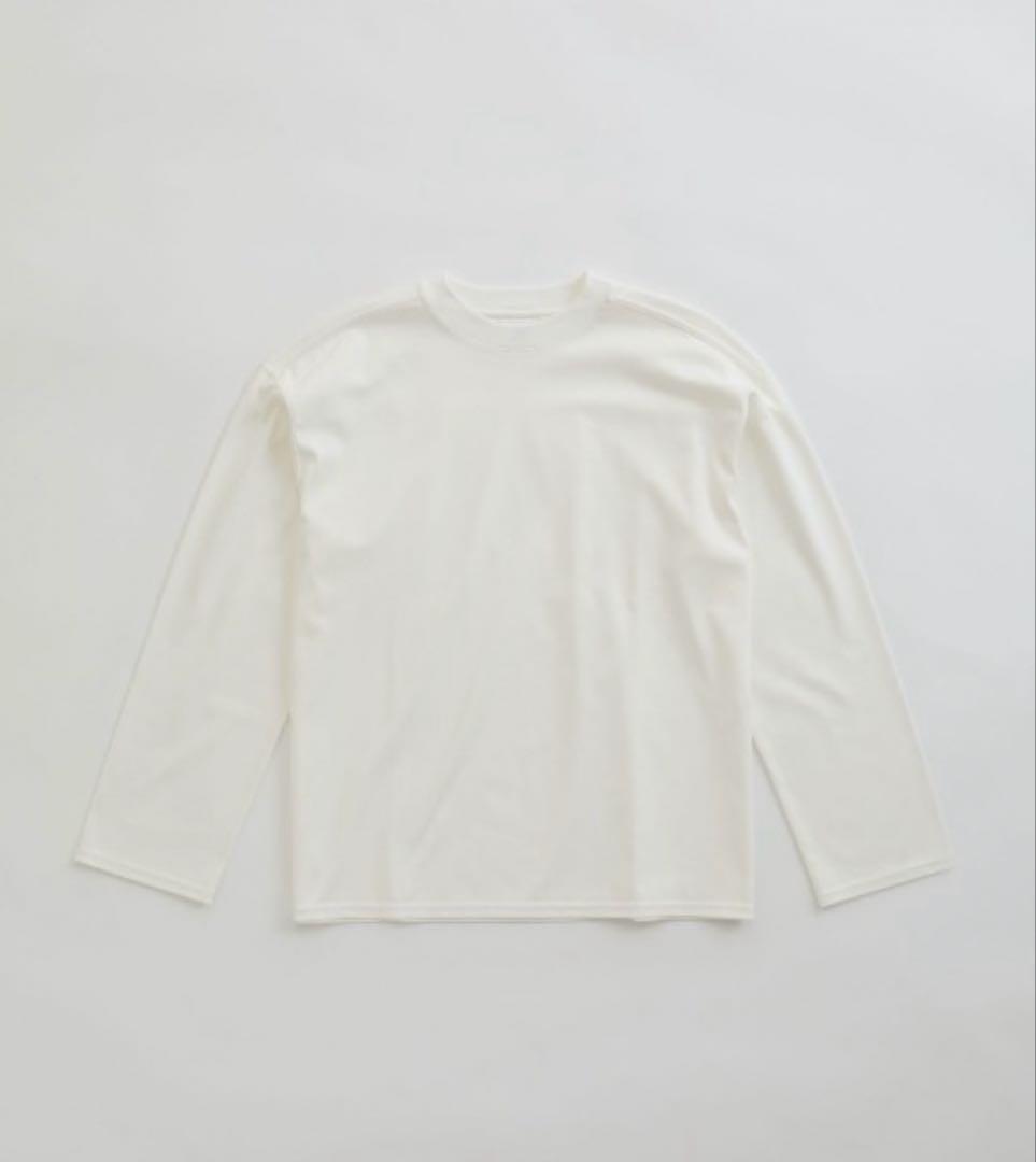 シンゾーンロングスリーブスマートTEE長袖カットソーTシャツ新品未使用ネイビー白