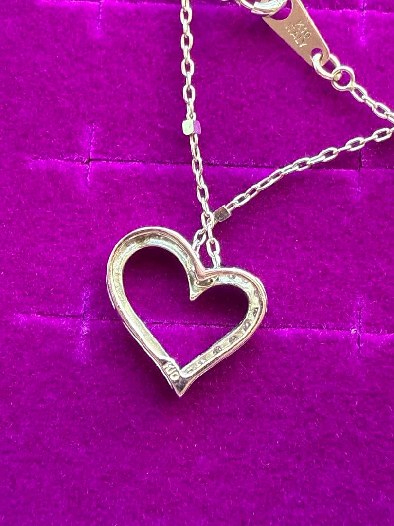 k10WGダイヤモンドネックレス