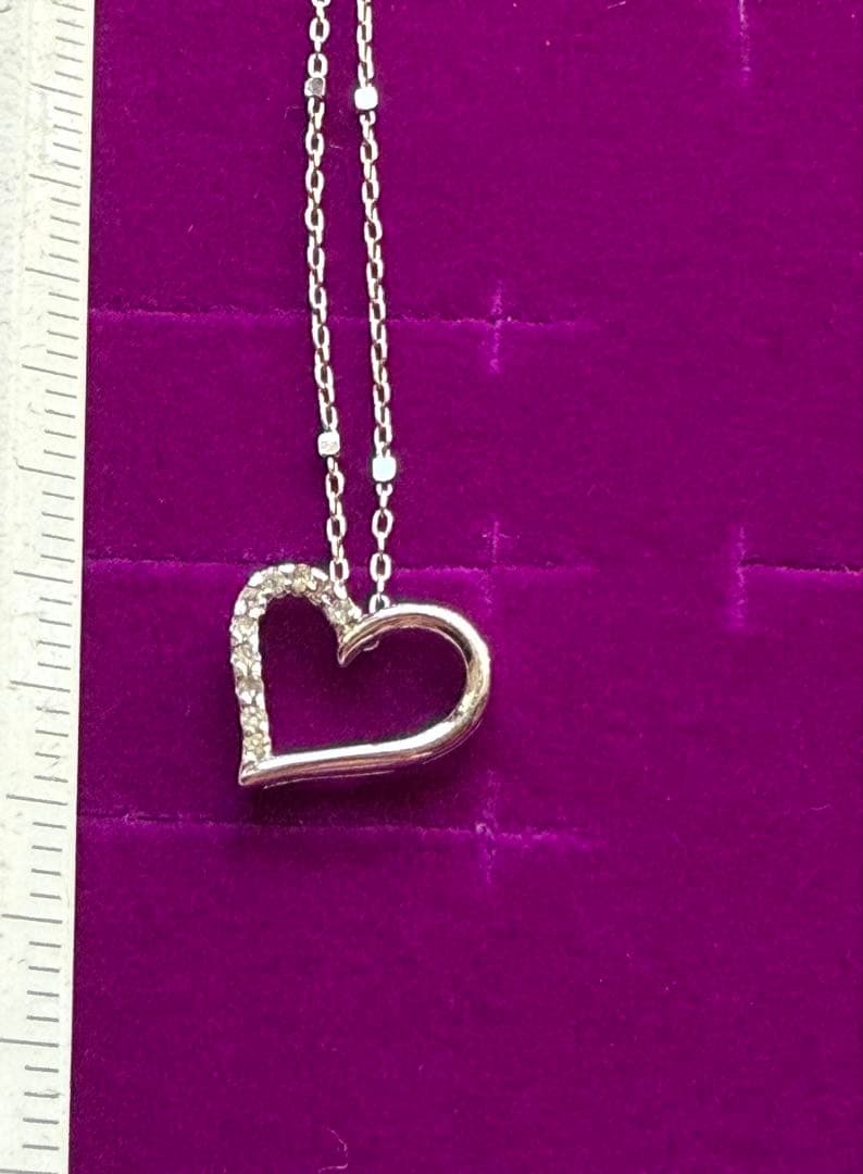 k10WGダイヤモンドネックレス