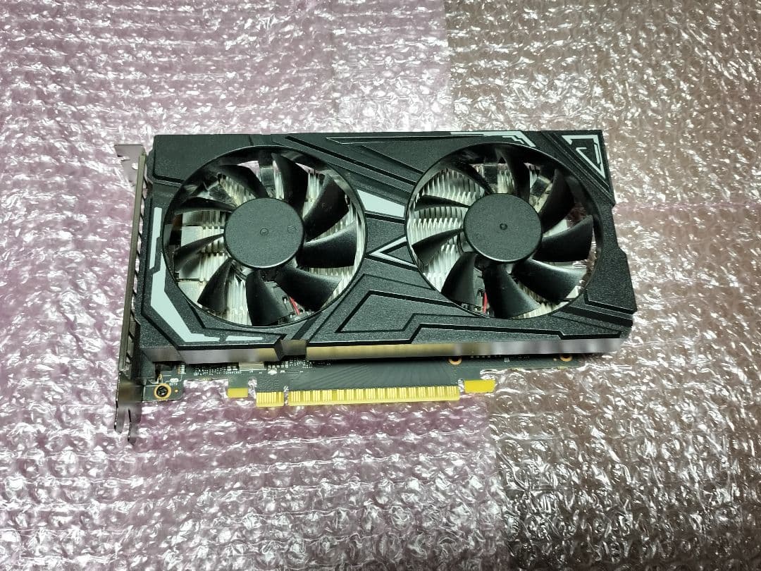 玄人志向 Geforce GTX1650 DDR6 助電源なし 中古動作品