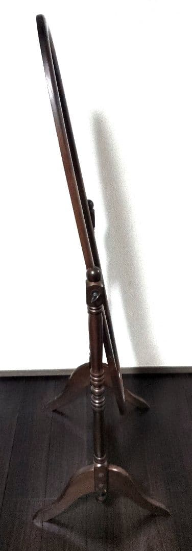 オーバル型/アンティーク/全身鏡/スタンドミラー/ヴィンテージ//レトロ