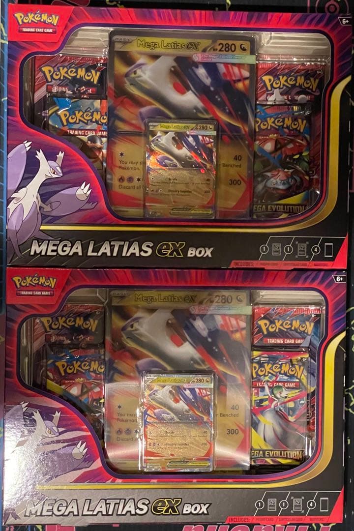 Mega Latias EX Box メガラティアスEX 2個