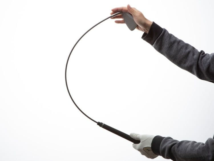 テンポ7【効果大！ゴルフ練習器具】しなりを体感し手打ち改善！