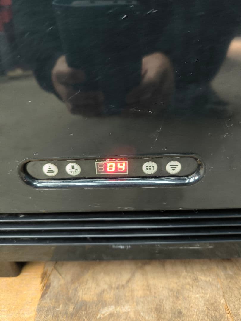 レマコム　4面ガラス 冷蔵ショーケース 卓上型 63L R4G-63SLB