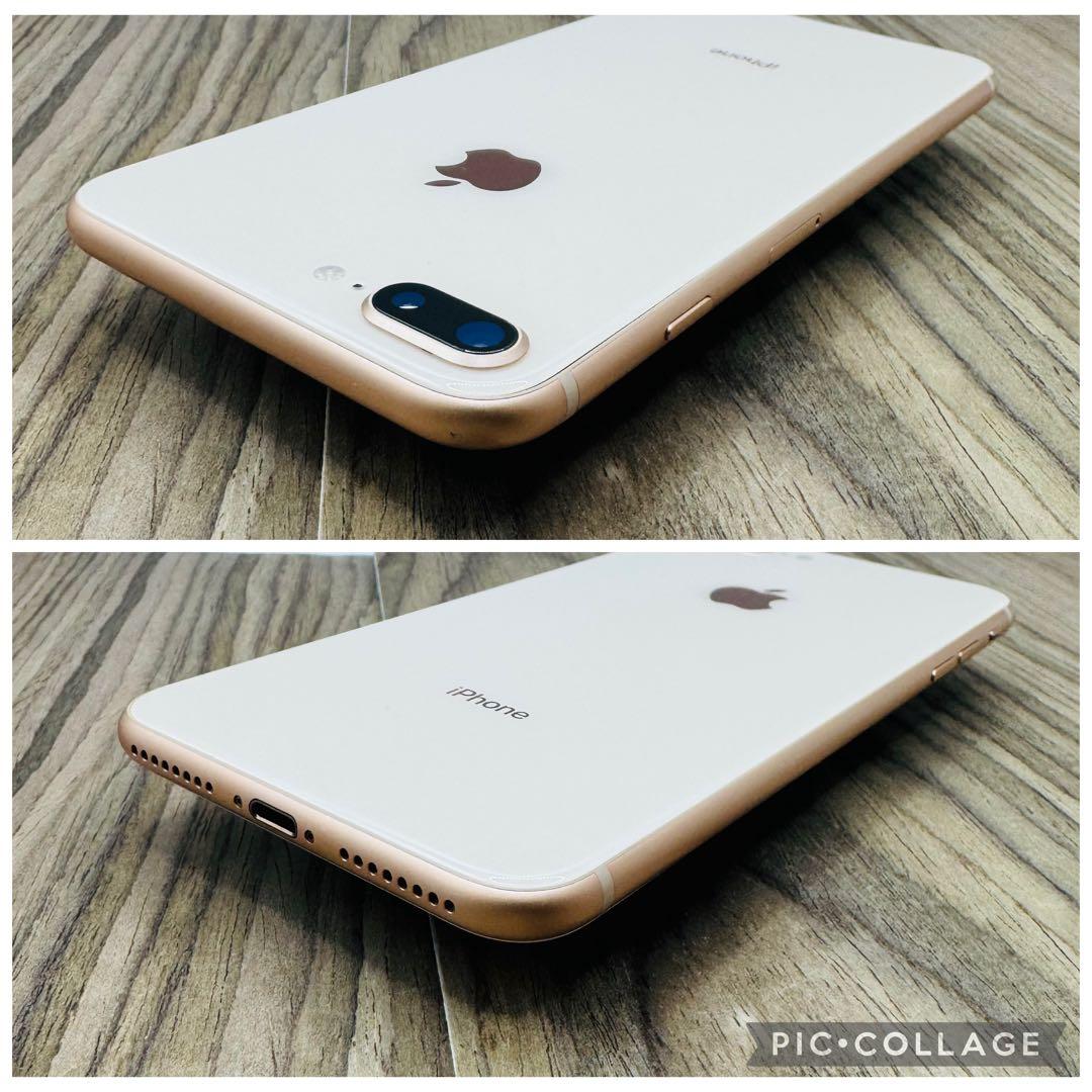 iPhone8Plus ゴールド 256GB SIMフリー 新品バッテリー