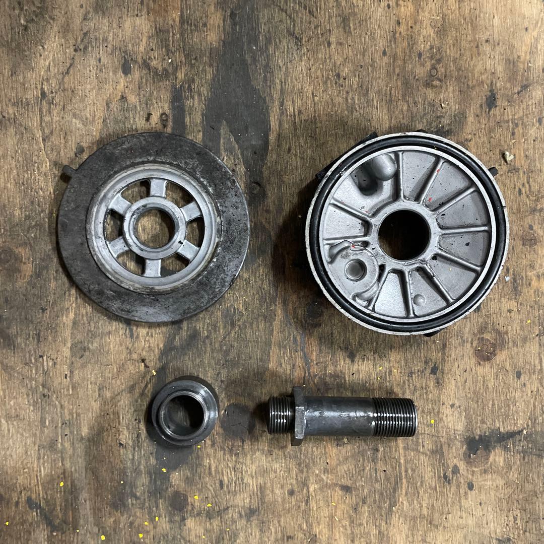 【送料無料】XJR400 4hm オイルクーラー 取り出し口 セット