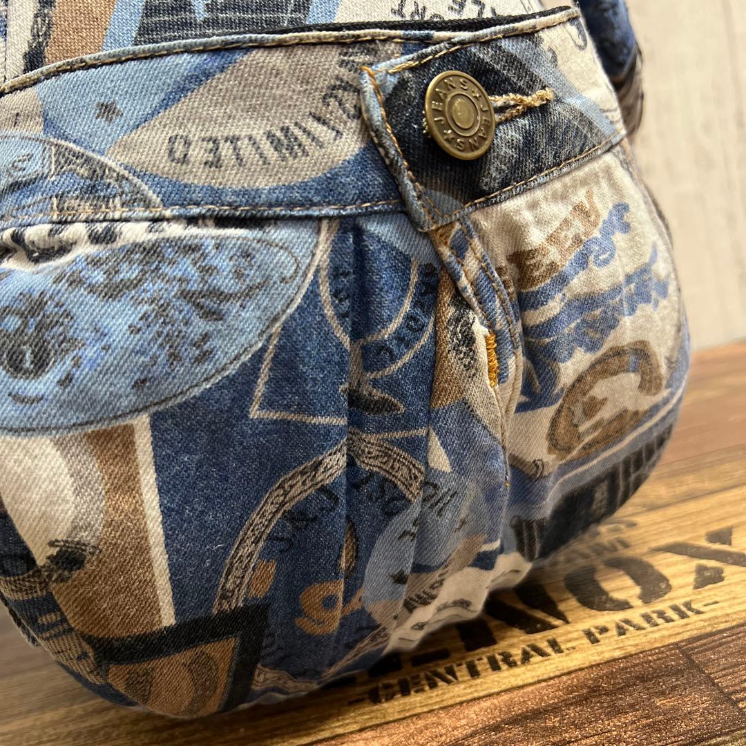 ♾専用♾ ふんわりミニトート▸︎▹︎デニムリメイク▸︎▹︎ハンドメイド