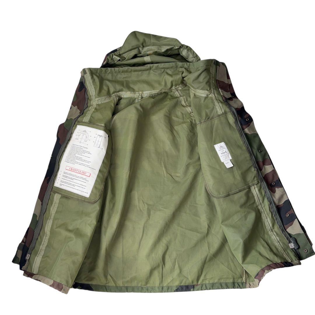 フランス軍 CCEカモ ウォータープルーフ ジャケット ナイロン ゴアテックス
