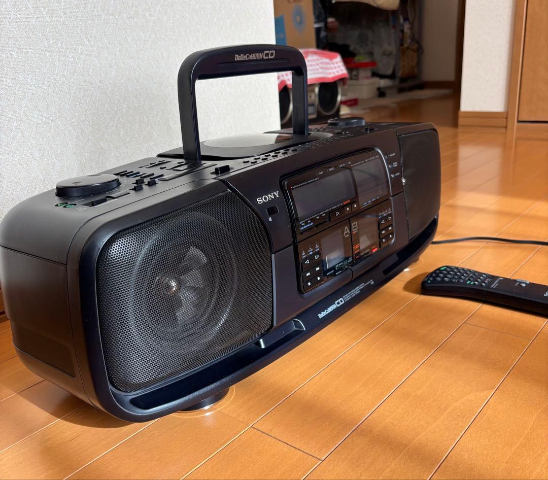 ラジオ・コンポ SONY CFD-900 DoDeCaHORN