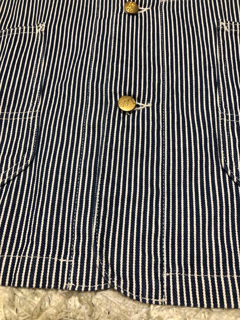 極美品　Lee リー　カバーオール　ヒッコリー ロコジャケット　復刻　91-J