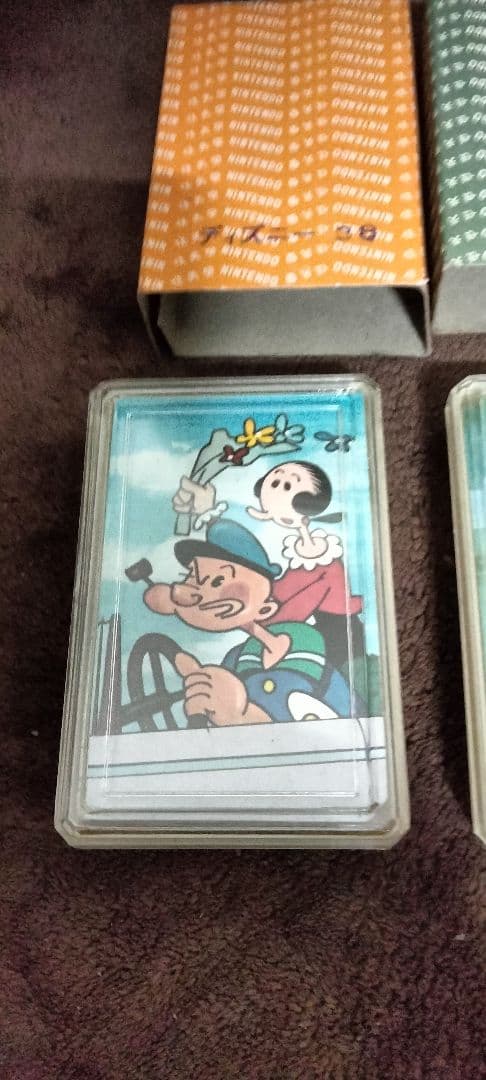 ミッキー ポパイードナルド　カードセット